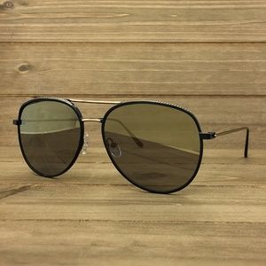 O2 Eyewear FV7108 Premium Aviator Sunglasses(BRZ)